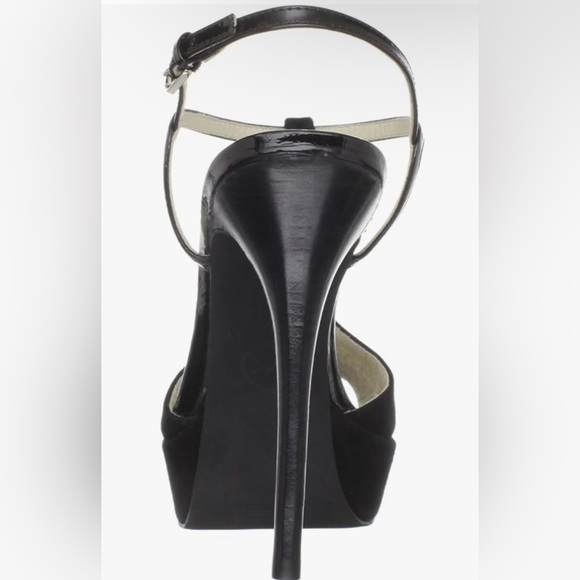 MICHAEL Michael Kors Women’s Felicia T Strap Platform Sandal Black Size 7.5 - Picture 3 of 6